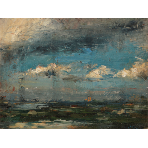 Marine in blauw